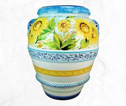 Elegantico Sunflower Bliss Ceramic Vase