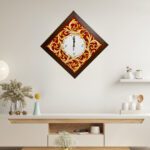 Venetian Crimson Wall Clock