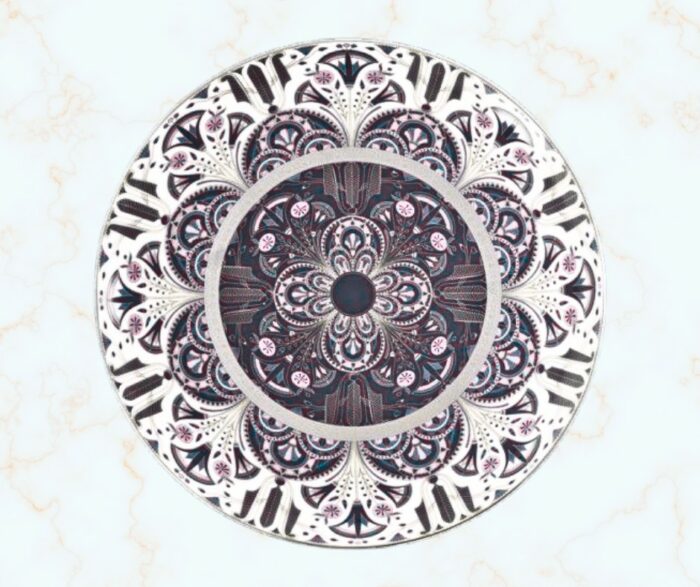 Elegantico Sapphire Elegance Wall Plate