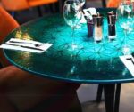 Elegantico Emerald Symmetry Lava Stone Tables