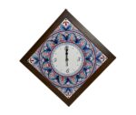 Elegantico Radiant Petal Timepiece Ceramic Clock